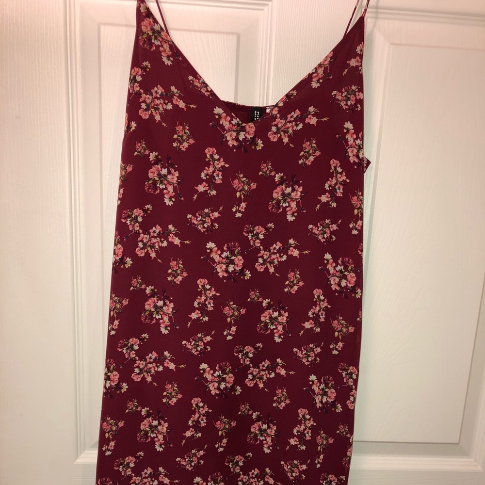 Spaghetti Strap Chiffon Slip Dress